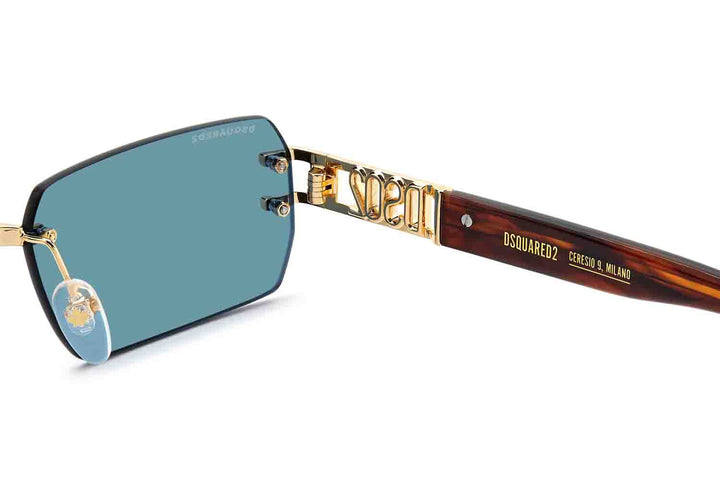 DSQUARED2 D2 0189/S Rectangle Sunglasses | Fashion Eyewear
