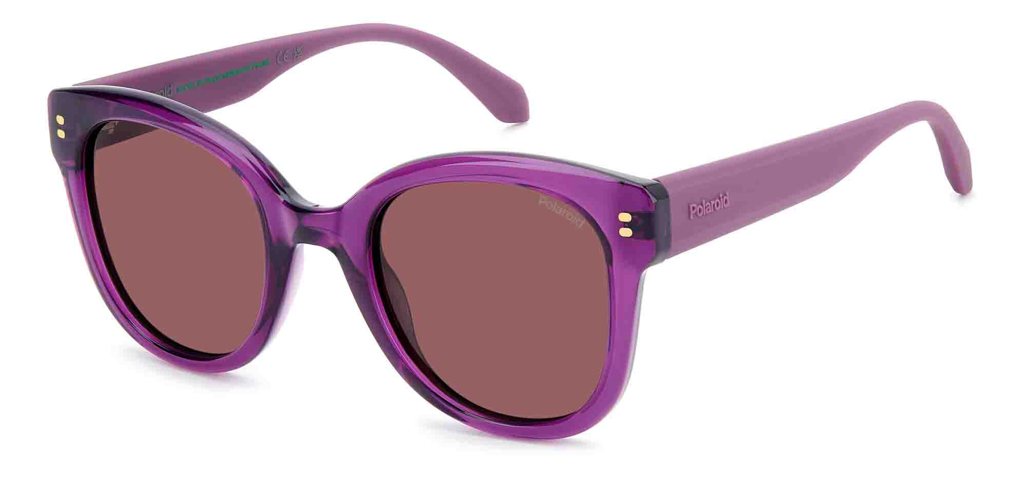Vallad IO ビーニー Ryde romance Polaroid PLD 6248/S/X Round Sunglasses | Fashion Eyewear UK