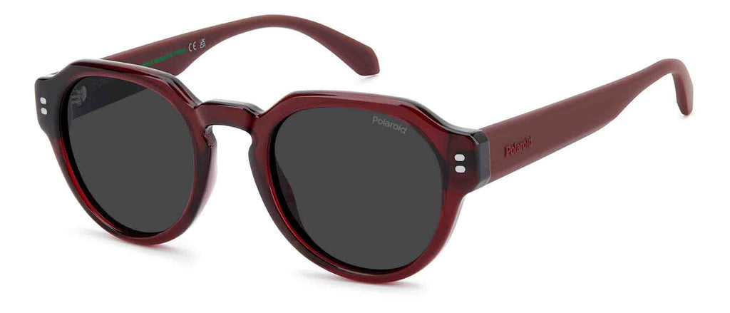 Polaroid PLD 6249/S/X #colour_burgundy-grey-polarised