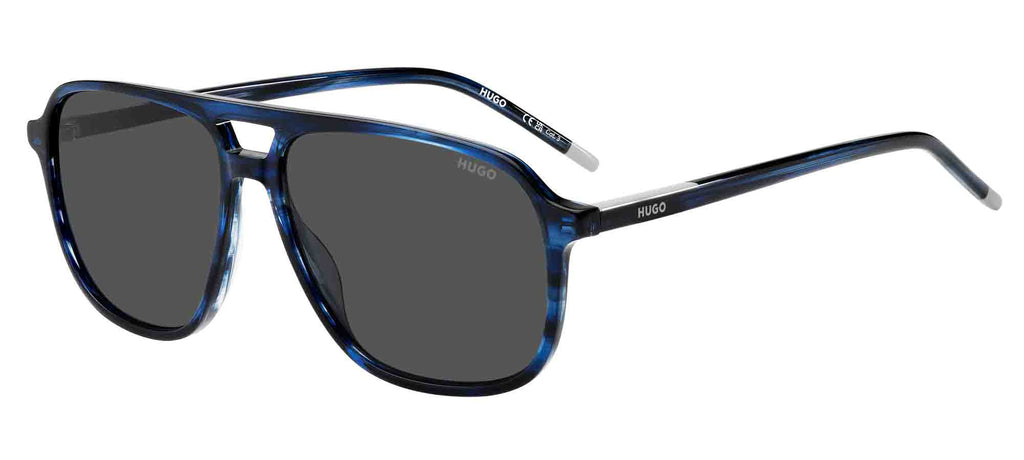 Hugo Boss Hugo HG 1398/S #colour_blue-horn-grey