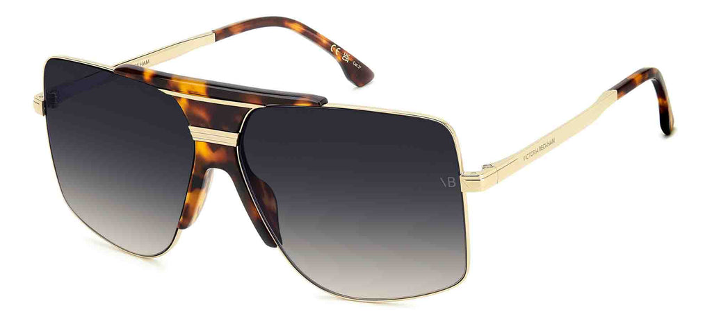 Victoria Beckham VB7006/S #colour_havana-gold-dark-blue-gradient
