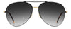 Victoria Beckham VB1000/S #colour_black-gold-dark-grey-gradient