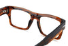 David Beckham DB 7171#colour_brown horn