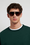 Polaroid PLD 4218/S#colour_black/brown polarised