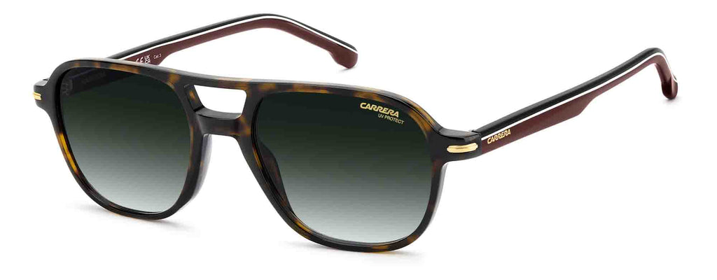 Carrera 392/S#colour_havana brown/green gradient
