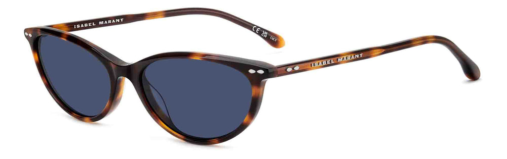 Isabel Marant IM 0275/S#colour_havana brown/blue
