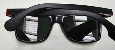 Square Matt Black Carrera Sunglasses