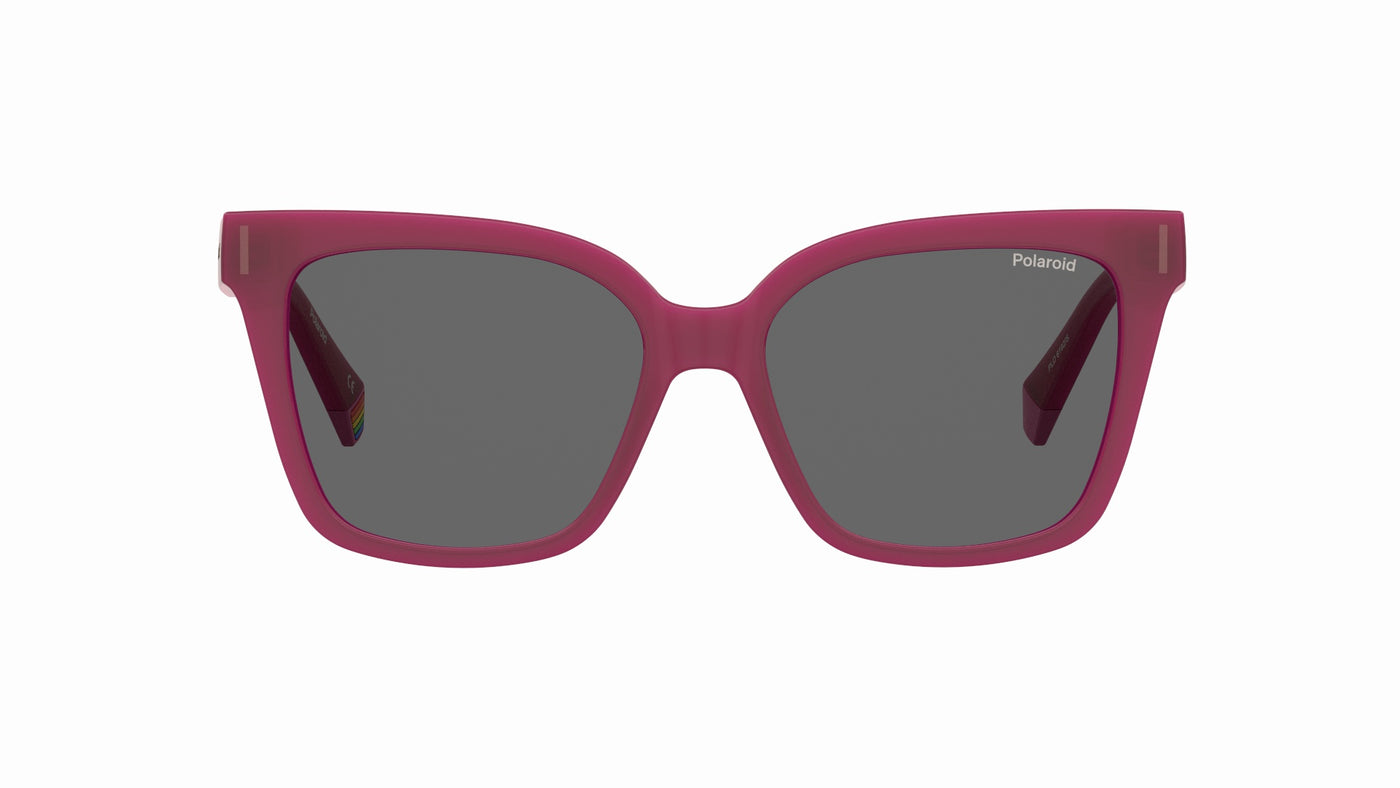 Polaroid PLD6192/S Fuchsia/Grey Polarised #colour_fuchsia-grey-polarised