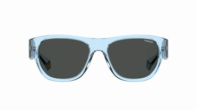 Polaroid PLD6197/S Azure/Grey Polarised #colour_azure-grey-polarised