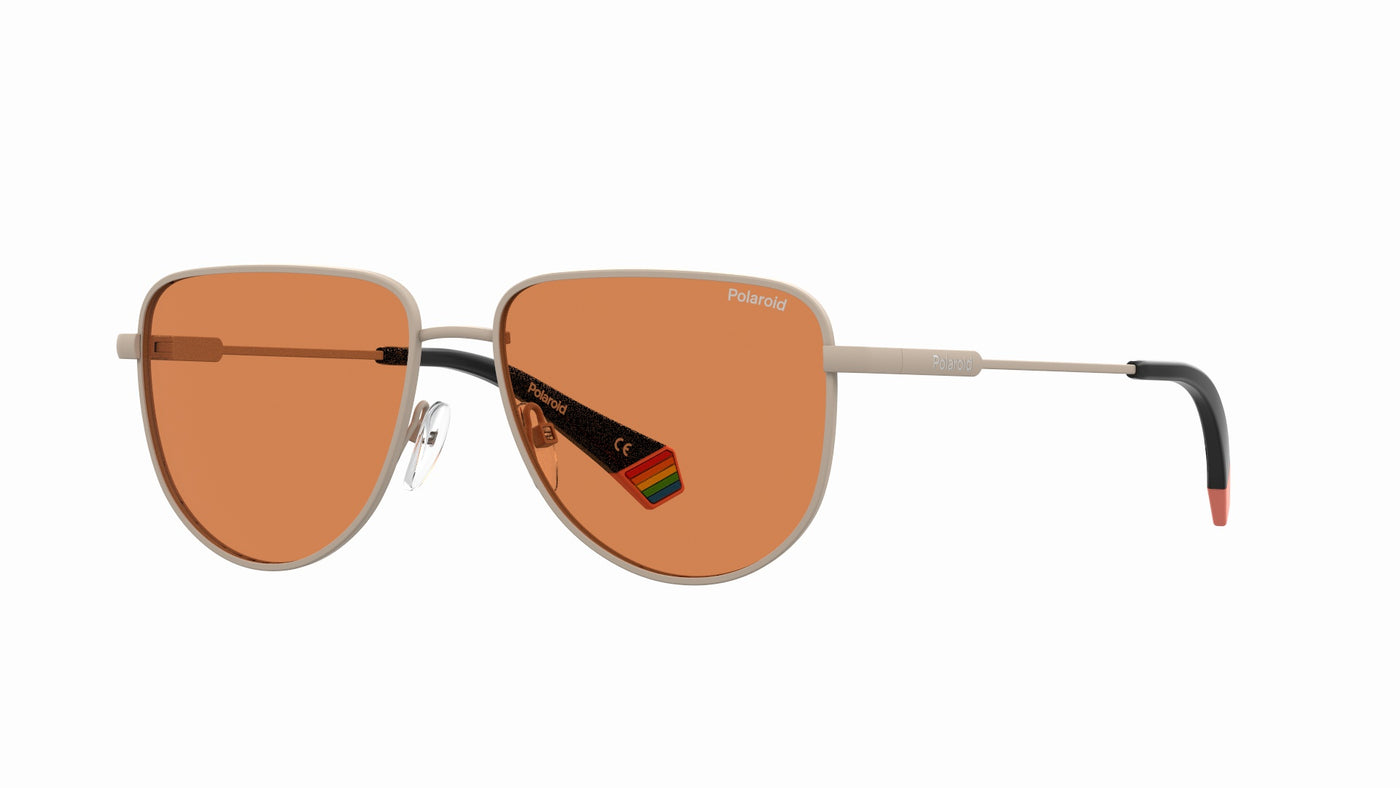 Polaroid PLD6196/S/X Matte Grey Orange/Copper Polarised #colour_matte-grey-orange-copper-polarised