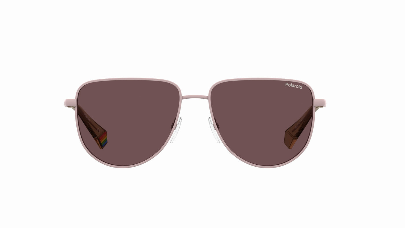 Polaroid PLD6196/S/X Matte Pink/Violet Polarised #colour_matte-pink-violet-polarised