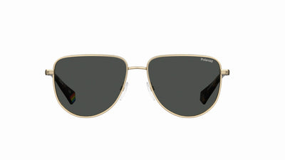 Polaroid PLD6196/S/X Gold/Grey Polarised #colour_gold-grey-polarised