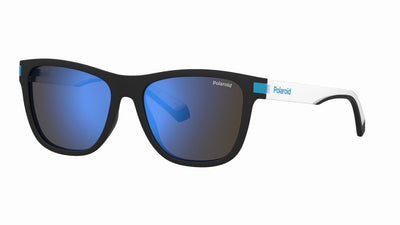 Polaroid PLD2138/S Matte Black Blue/Blue Mirror Polarised #colour_matte-black-blue-blue-mirror-polarised