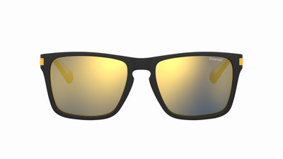 Polaroid PLD2139/S Matte Black Yellow Grey/Gold Mirror Polarised #colour_matte-black-yellow-grey-gold-mirror-polarised