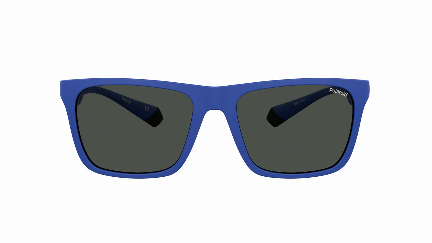 Polaroid PLD2141/S Matte Blue Black/Grey Polarised #colour_matte-blue-black-grey-polarised