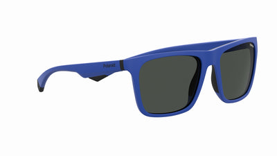 Polaroid PLD2141/S Matte Blue Black/Grey Polarised #colour_matte-blue-black-grey-polarised