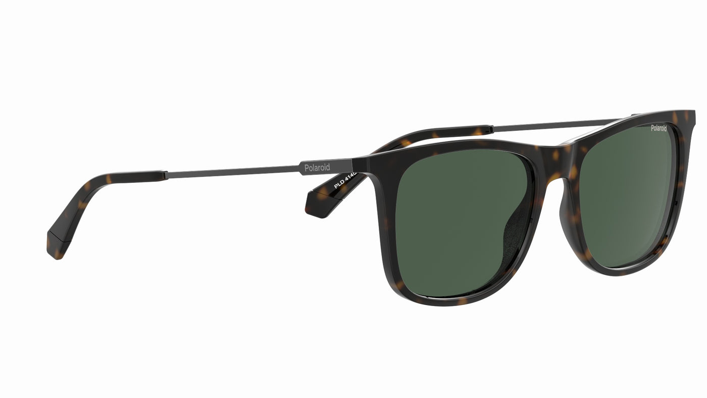 Polaroid PLD4145/S/X Havana/Green Polarised #colour_havana-green-polarised