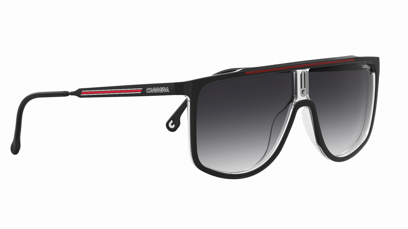Carrera 1056/S Black Red/Dark Grey Gradient #colour_black-red-dark-grey-gradient