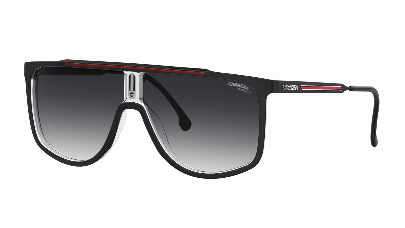Carrera 1056/S Black Red/Dark Grey Gradient #colour_black-red-dark-grey-gradient