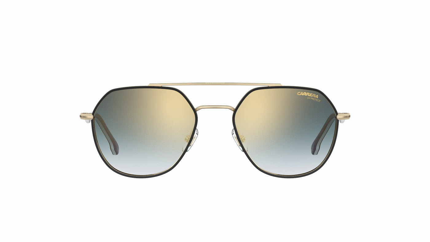 Carrera 303/S Black Gold/Blue Shaded Gold Mirror #colour_black-gold-blue-shaded-gold-mirror