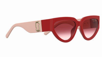 Marc Jacobs Marc 645/S Red Pink/Red Gradient #colour_red-pink-red-gradient