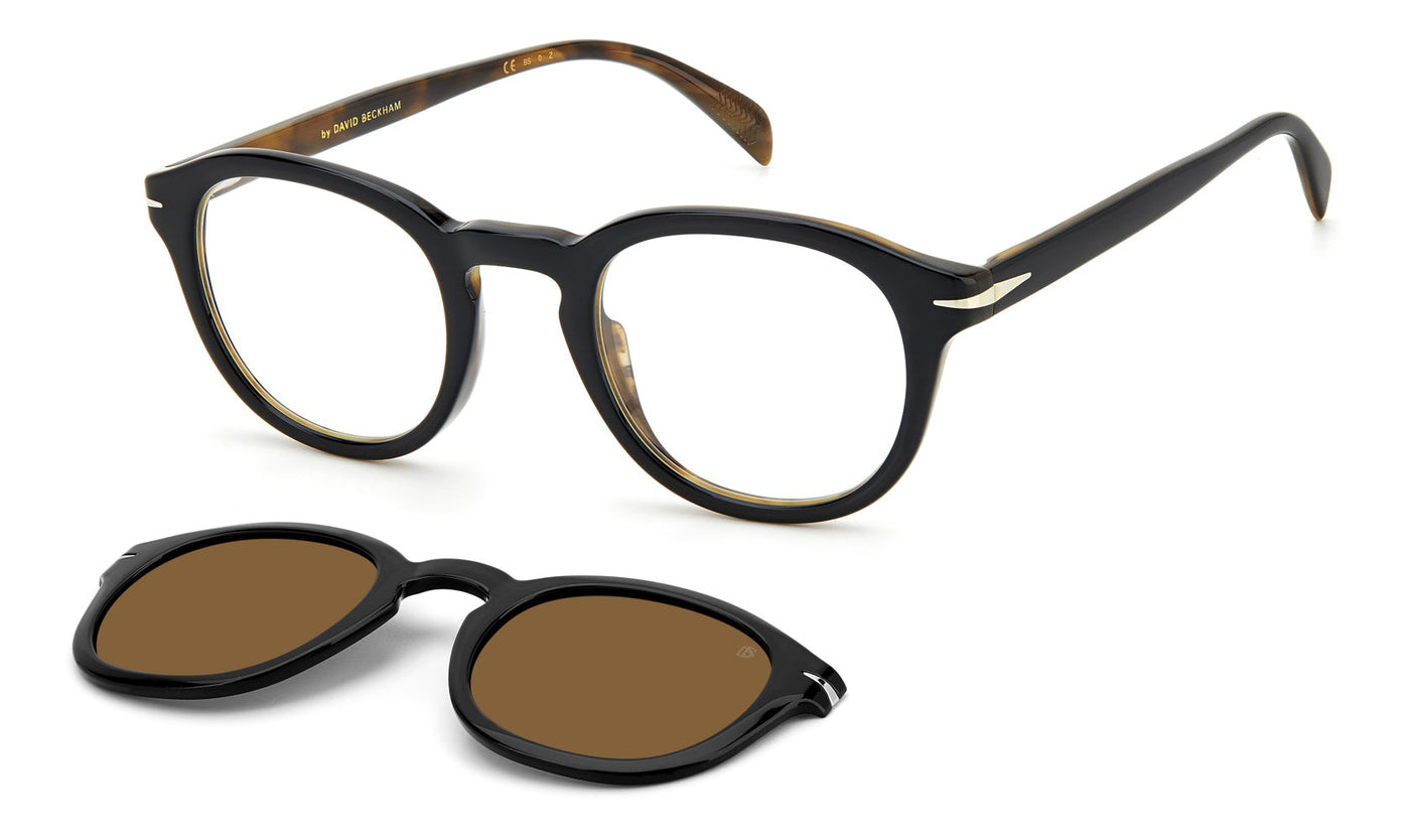 David Beckham DB1080/CS Black Striped Brown #colour_black-striped-brown