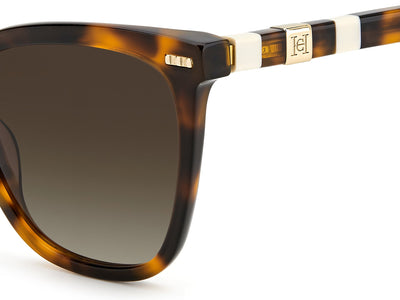 Carolina Herrera CH 0044/S Havana Ivory/Brown Gradient #colour_havana-ivory-brown-gradient