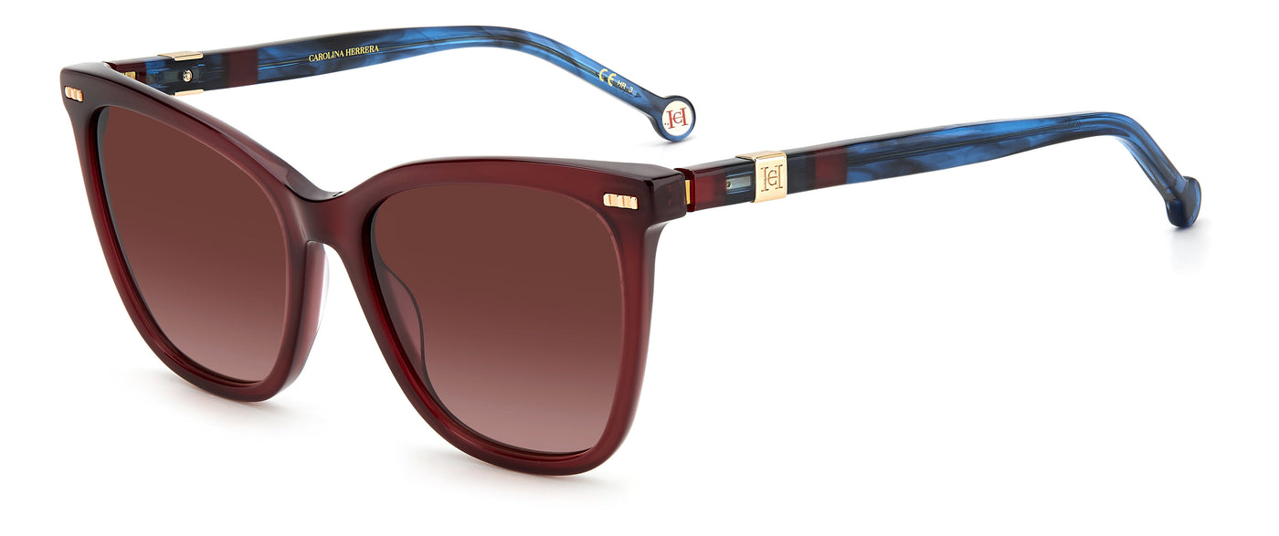 Carolina Herrera CH 0044/S Burgundy Blue/Pink Gradient #colour_burgundy-blue-pink-gradient