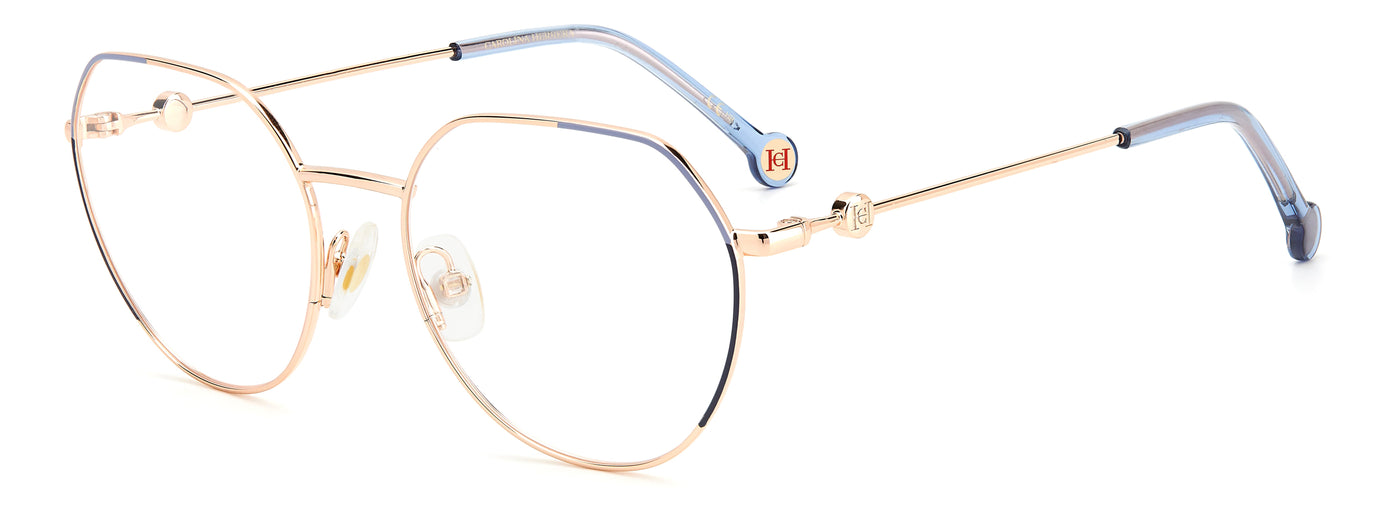 Carolina Herrera CH 0059 Gold Blue #colour_gold-blue