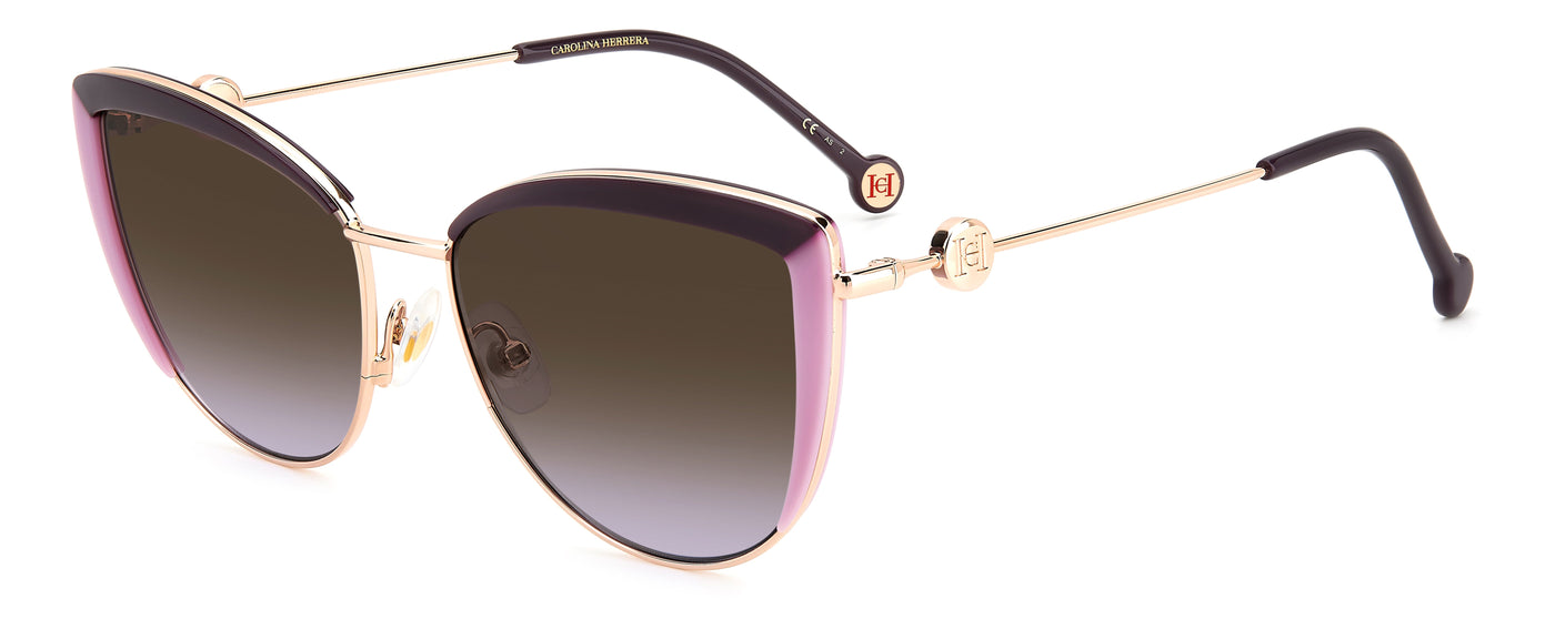 Carolina Herrera HER 0112/S Violet Lilac/Brown Gradient #colour_violet-lilac-brown-gradient