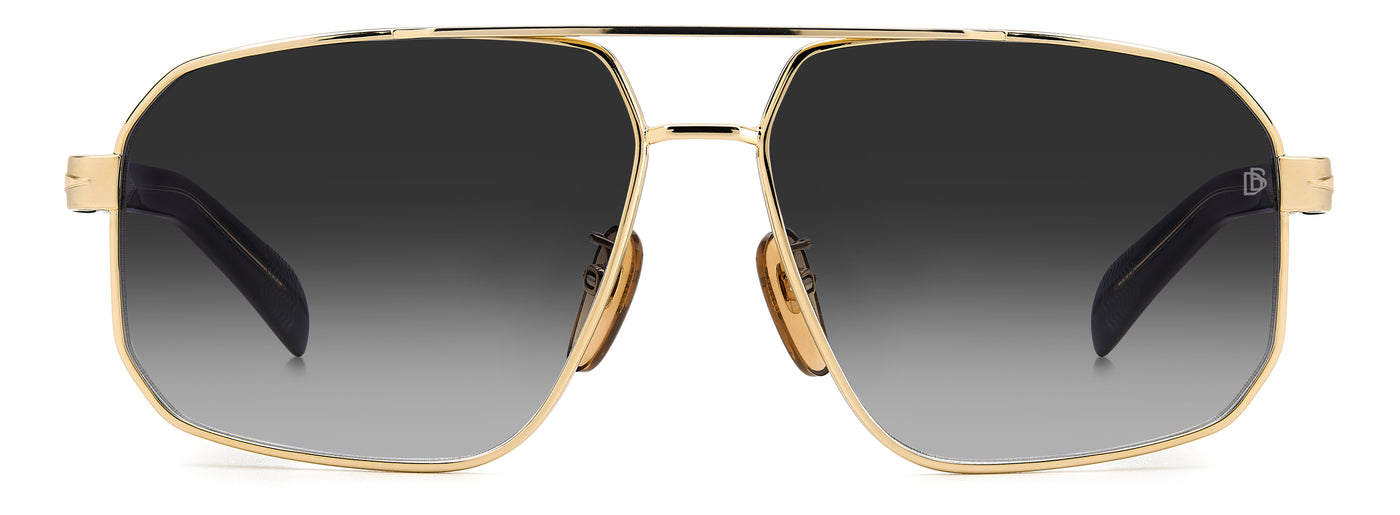 David Beckham DB7102/S Gold Black/Dark Grey Gradient #colour_gold-black-dark-grey-gradient