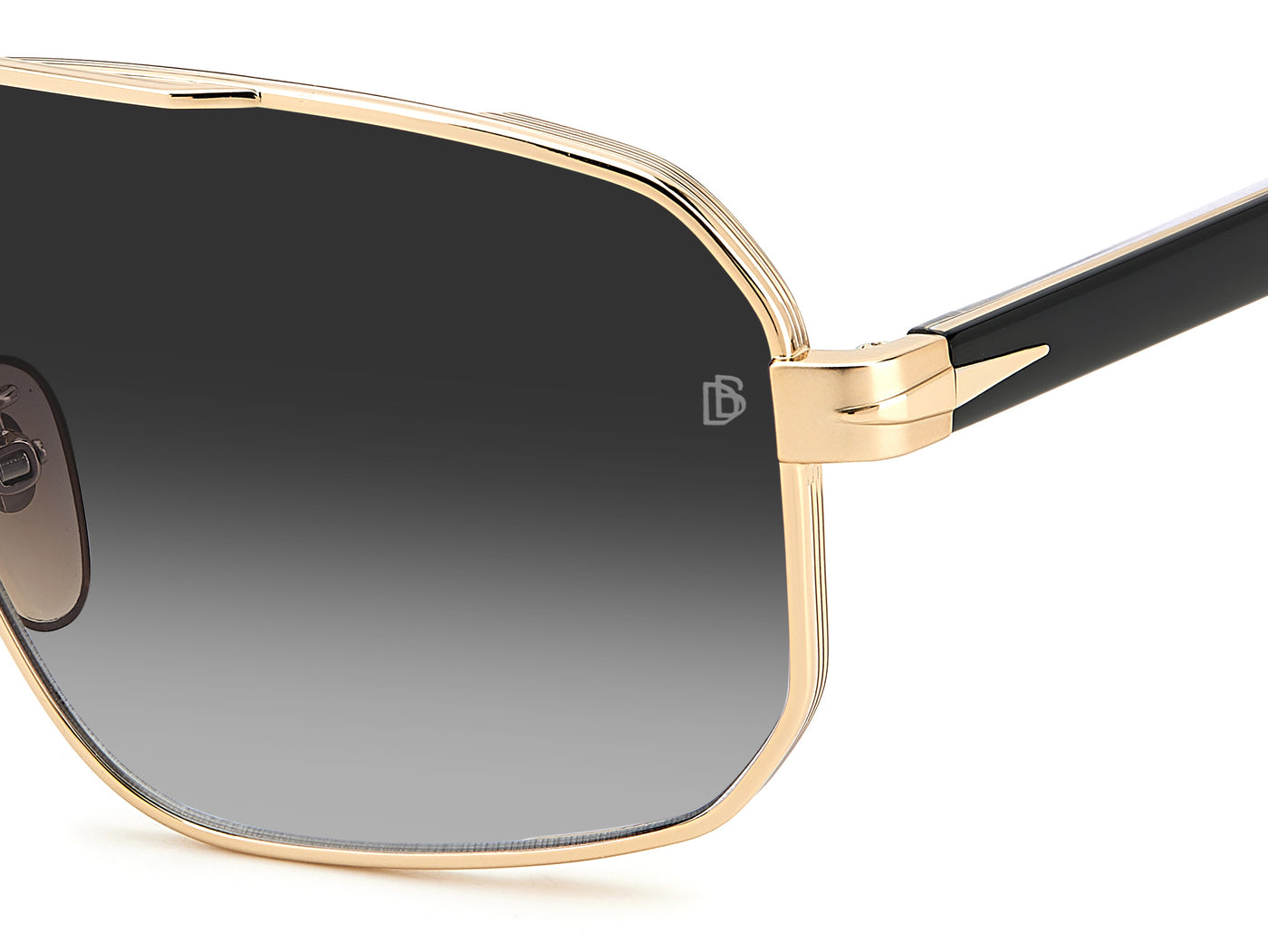 David Beckham DB7102/S Gold Black/Dark Grey Gradient #colour_gold-black-dark-grey-gradient