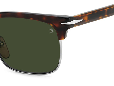 David Beckham DB1119/G/S Havana Ruthenium/Green #colour_havana-ruthenium-green