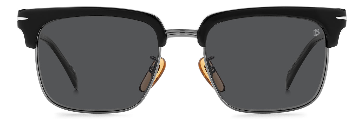 David Beckham DB1119/G/S Black Dark Ruthenium/Grey Polarised #colour_black-dark-ruthenium-grey-polarised