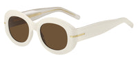 Boss 1521/S Ivory/Brown #colour_ivory-brown