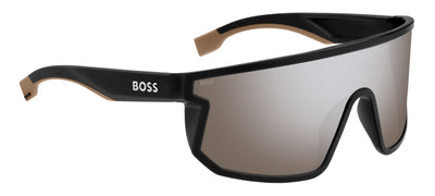 Boss 1499/S Matte Black Beige/Silver Hight Contrast Mirror #colour_matte-black-beige-silver-hight-contrast-mirror