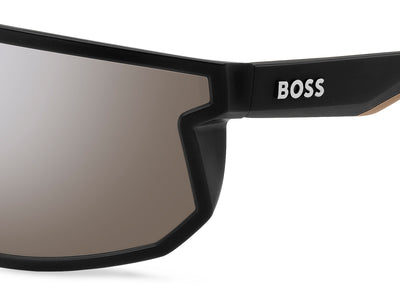 Boss 1499/S Matte Black Beige/Silver Hight Contrast Mirror #colour_matte-black-beige-silver-hight-contrast-mirror