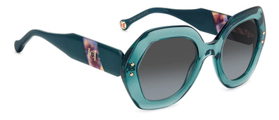 Carolina Herrera HER 0126/S Teal Havana/Grey Gradient #colour_teal-havana-grey-gradient