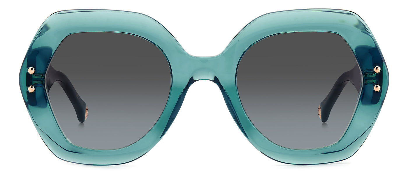 Carolina Herrera HER 0126/S Teal Havana/Grey Gradient #colour_teal-havana-grey-gradient