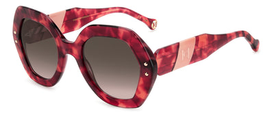 Carolina Herrera HER 0126/S Burgundy Havana/Brown Gradient #colour_burgundy-havana-brown-gradient