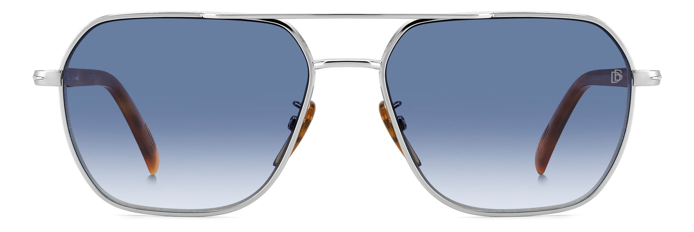 David Beckham DB1128/G/S Silver Havana/Dark Blue Gradient #colour_silver-havana-dark-blue-gradient