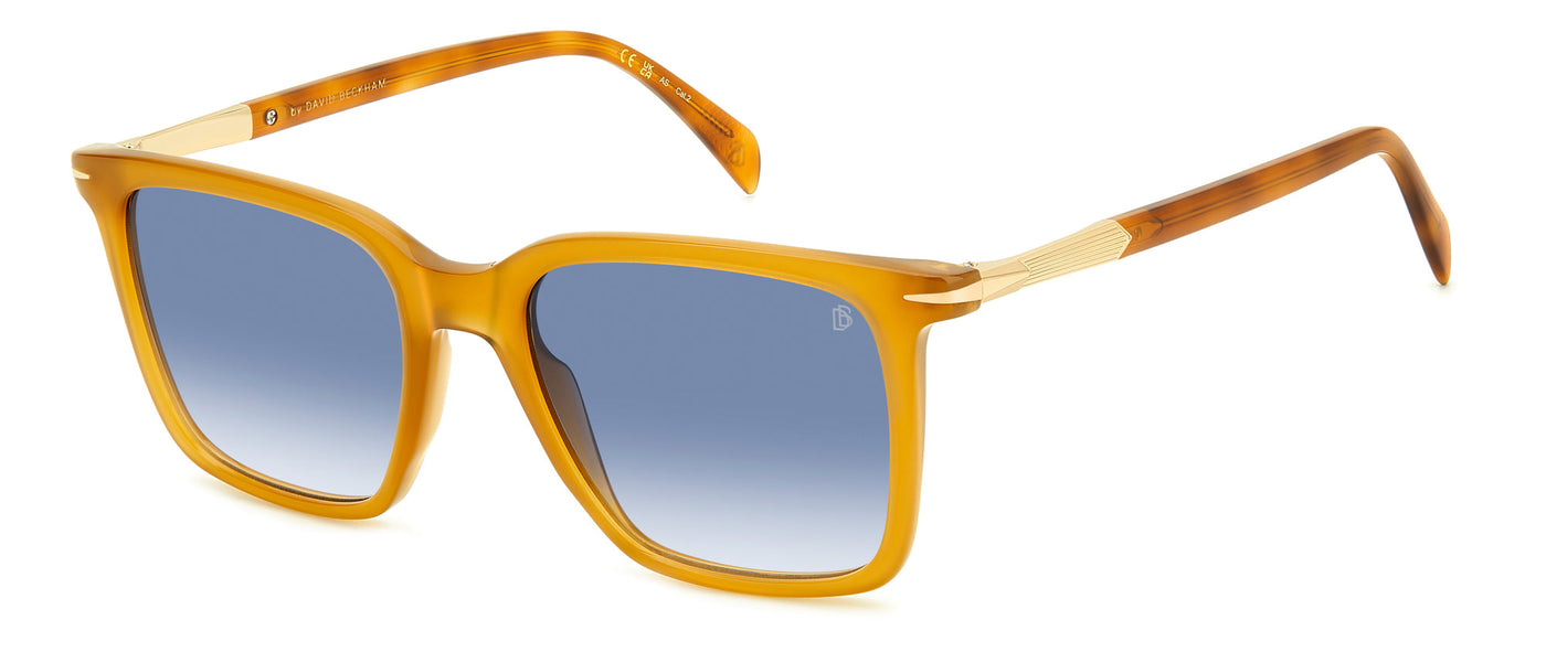 David Beckham DB1130/S Yellow Havana/Dark Blue Gradient #colour_yellow-havana-dark-blue-gradient