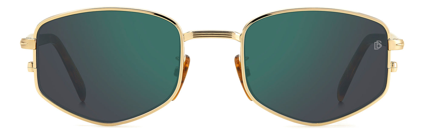 David Beckham DB1129/S Gold Honey/Green Mirror #colour_gold-honey-green-mirror
