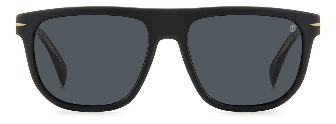 David Beckham DB7111/S Matte Black Gold/Grey #colour_matte-black-gold-grey