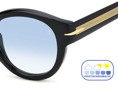 David Beckham DB7110/S Black/Blue Gradient #colour_black-blue-gradient