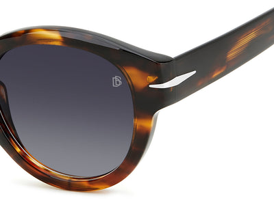 David Beckham DB7110/S Brown Horn/Dark Grey Gradient #colour_brown-horn-dark-grey-gradient