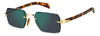 David Beckham DB7109/S Gold Havana/Green Mirror #colour_gold-havana-green-mirror