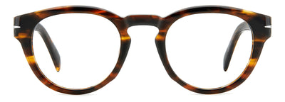 David Beckham DB7114 Brown Horn #colour_brown-horn