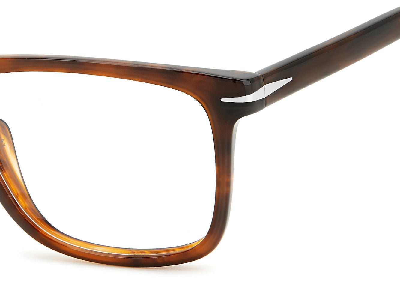 David Beckham DB7115 Brown Horn #colour_brown-horn