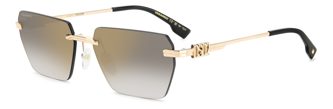 DSQUARED2 D2 0102/S Square Sunglasses | Fashion Eyewear
